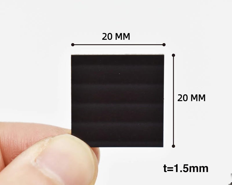 MagX Magnetic Squares with Adhesive Backing, Each 3/4 Inch, 100 pcs, Ultra Thick 60 mil, Strong, Self Adhesive Magnet Sheet, for Welding, for Whiteboard, Peel and Stick (MVAS-3434) - Image 2